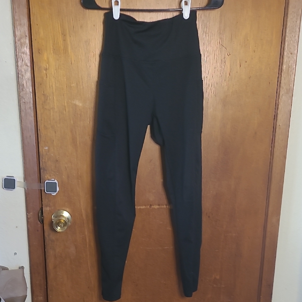 Black High-Waisted Leggings